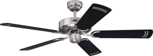 Ventilateur plafond résversible 5 pales Westinghouse Cyclone