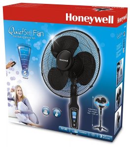 Achat ventilateur silencieux 5 niveaux Honeywell HT1655E4 QuietSet