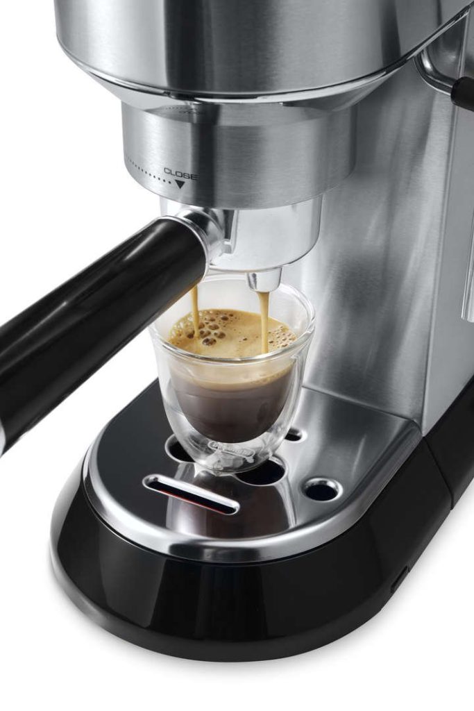 Levier De Poignée Percolateur Pour Cafetière Delonghi 534714 - Pièce De Rechange Originale - 12