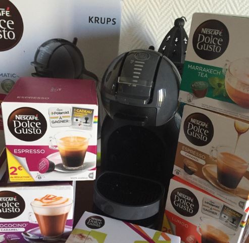 Cafetière pas chère Krups Mini Me Dolce Gusto YY1500FD - profil